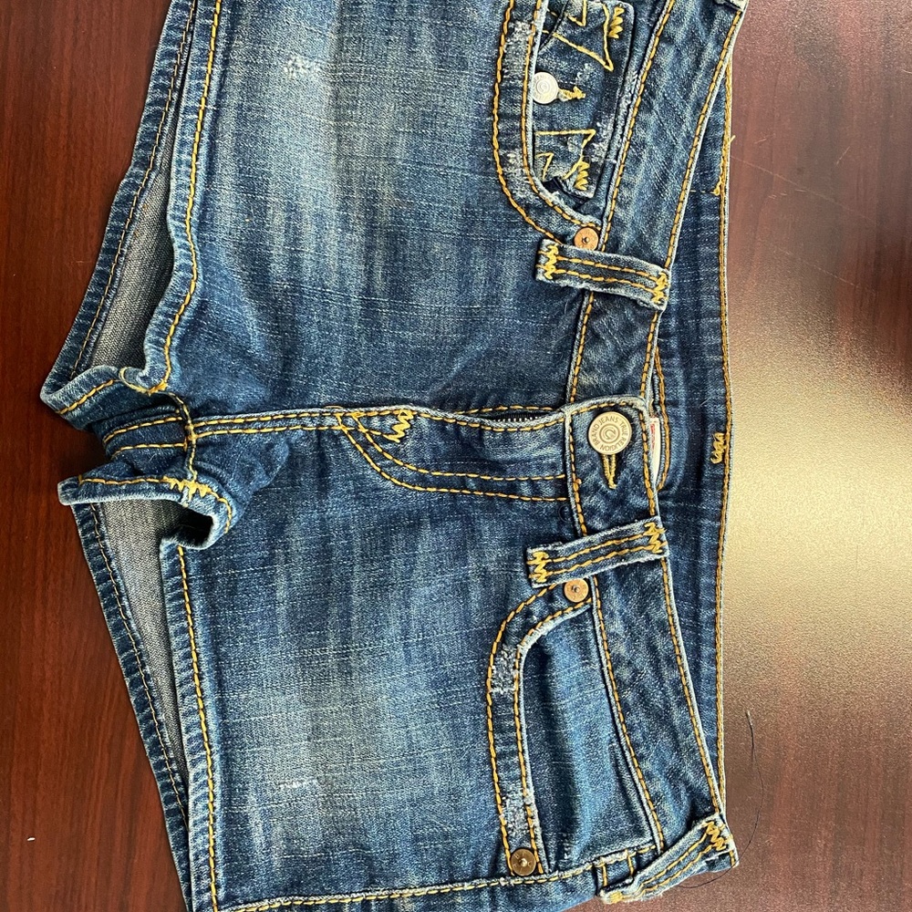 True Religion Jean Shorts
